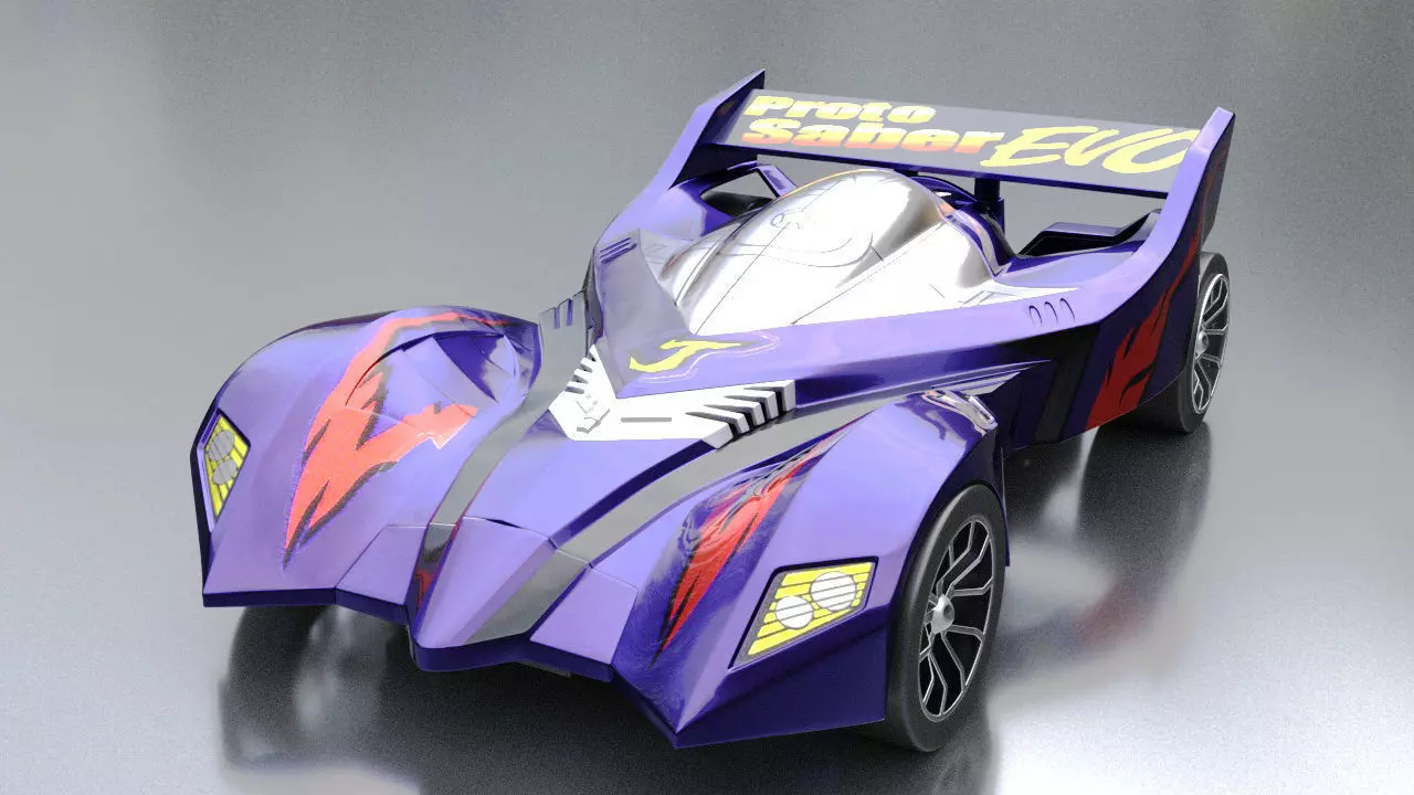 minicar toy 3D model_0