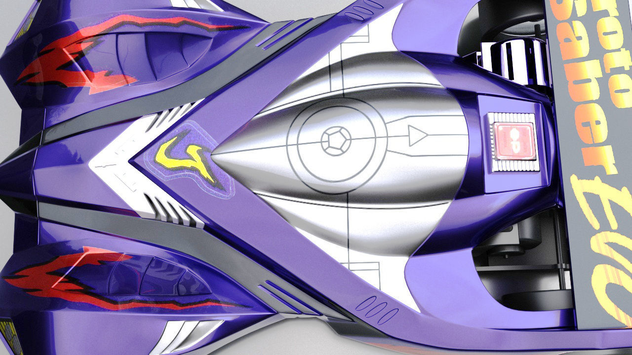 minicar toy 3D model_5