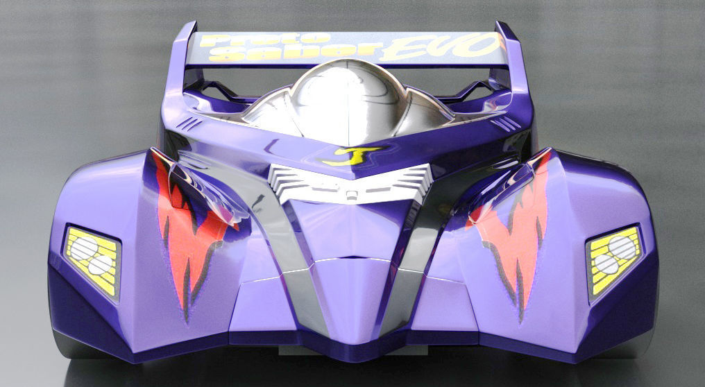 minicar toy 3D model_4