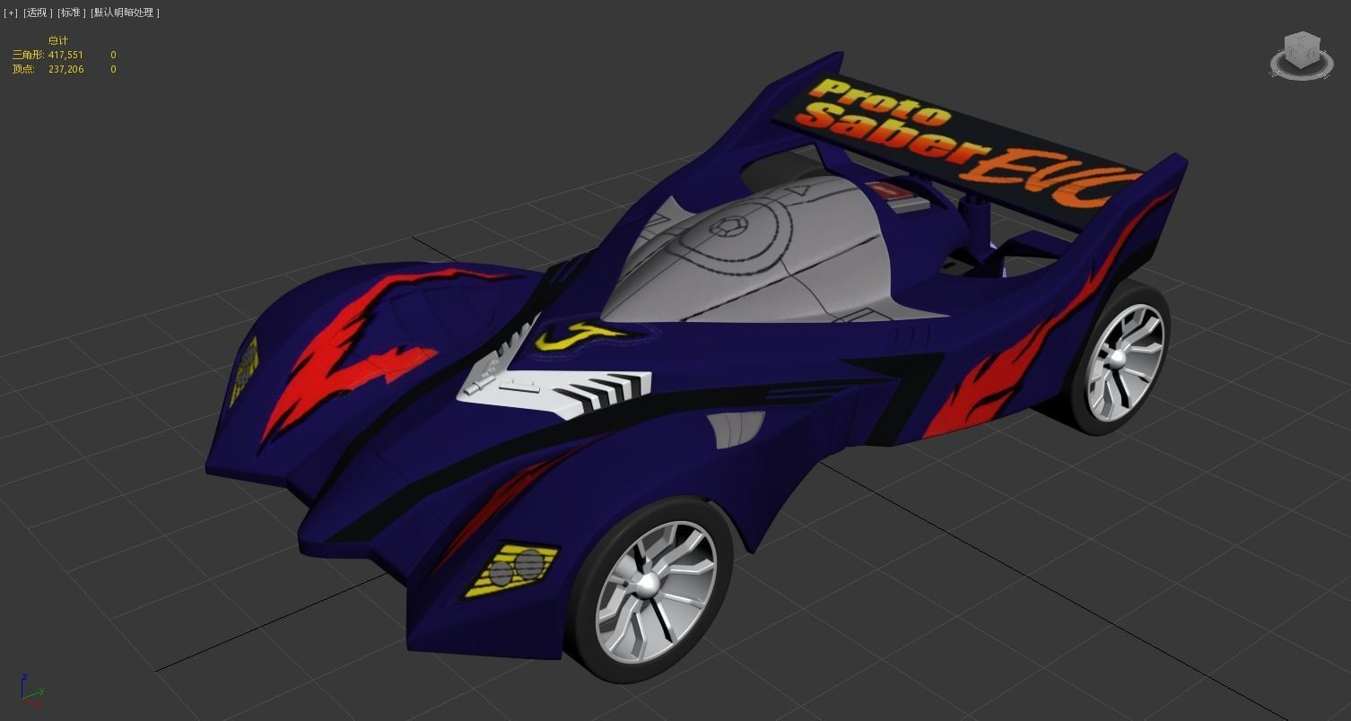 minicar toy 3D model_10