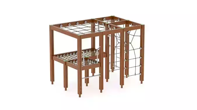 Lappset Climbing Frame 03  3D model