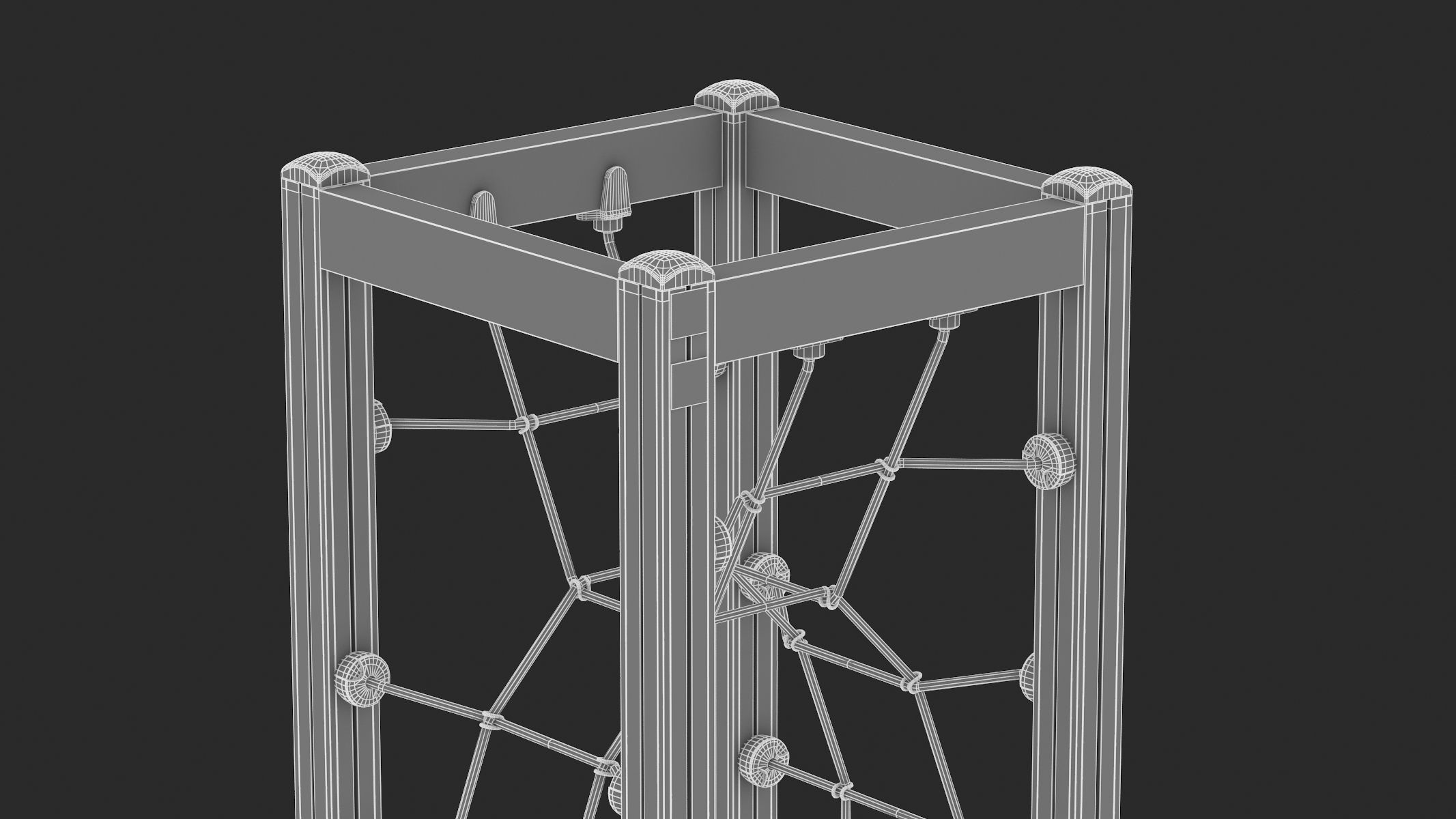 Lappset Climbing Frame 05  3D model_9