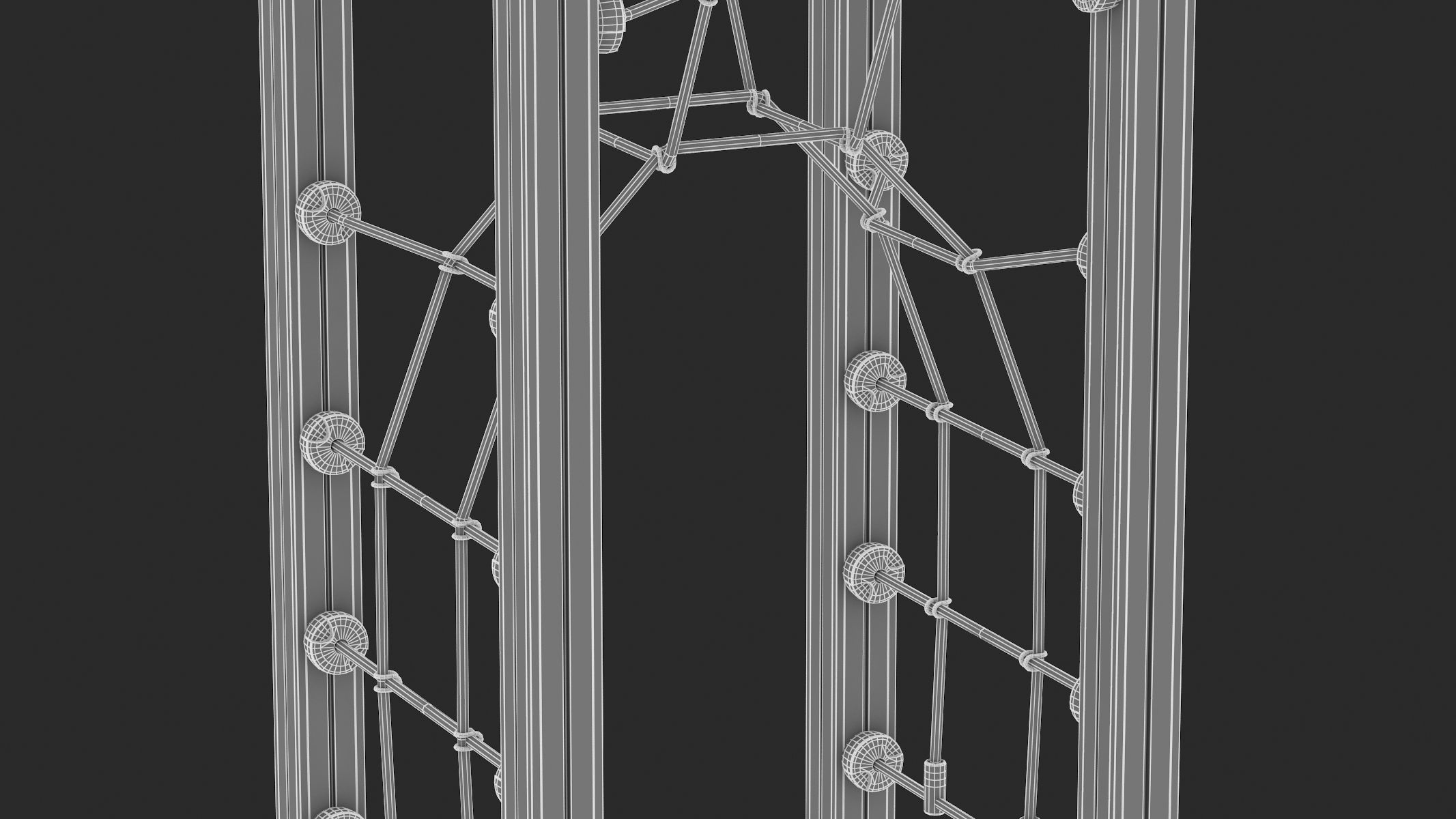 Lappset Climbing Frame 05  3D model_7