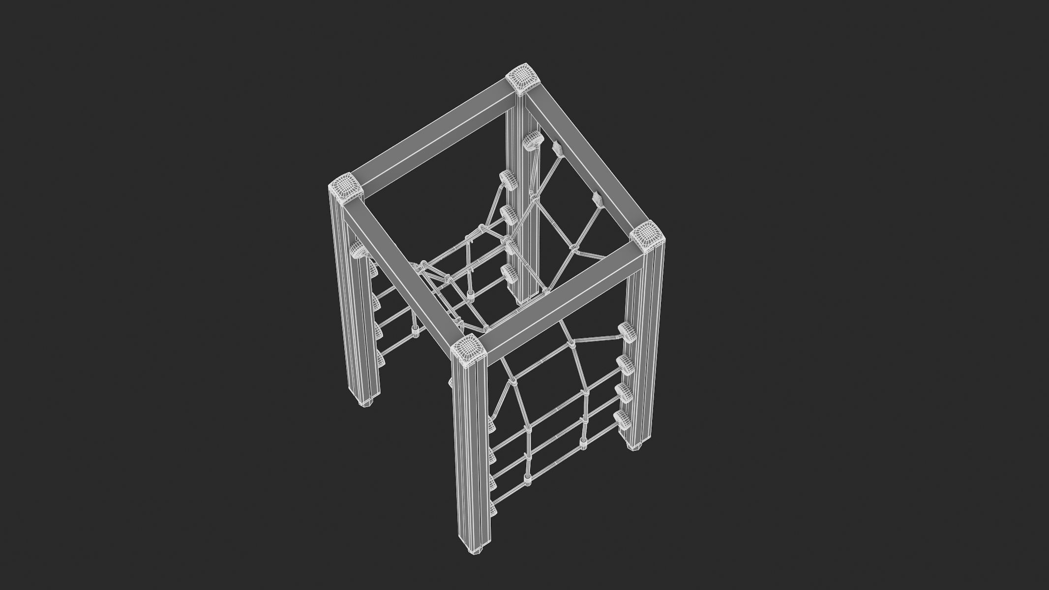 Lappset Climbing Frame 05  3D model_6