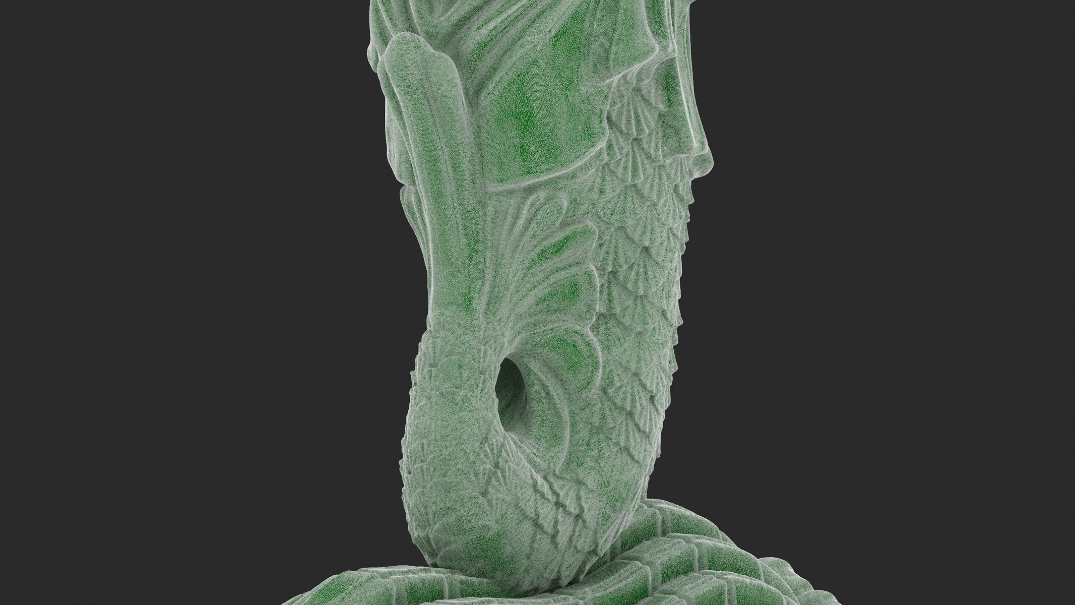 Merlion Statue 3D Print 3D print model_17