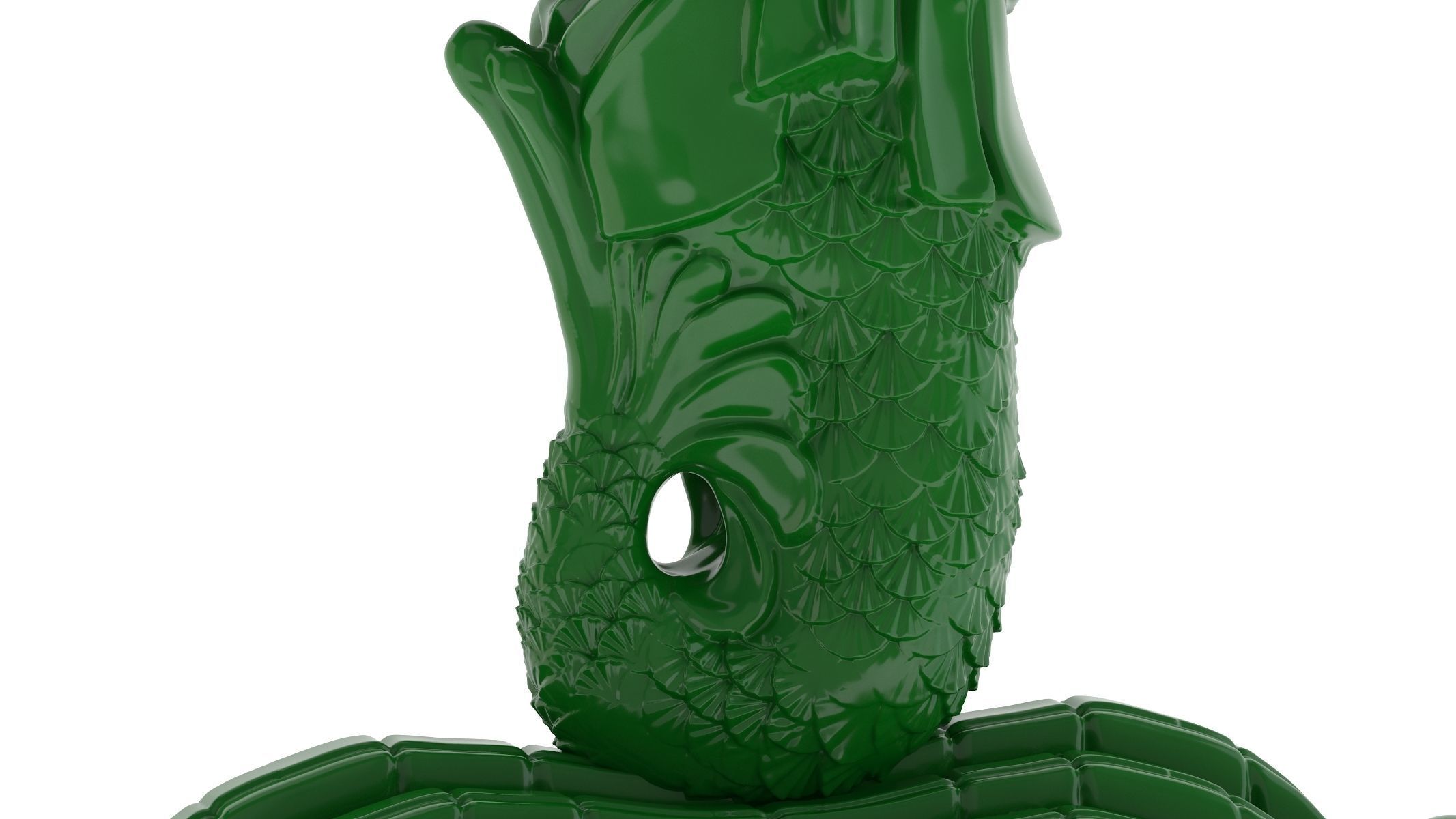 Merlion Statue 3D Print 3D print model_7