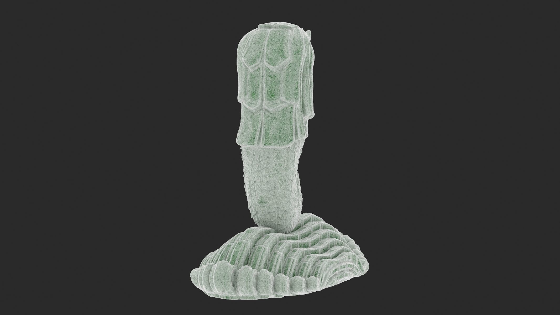 Merlion Statue 3D Print 3D print model_11