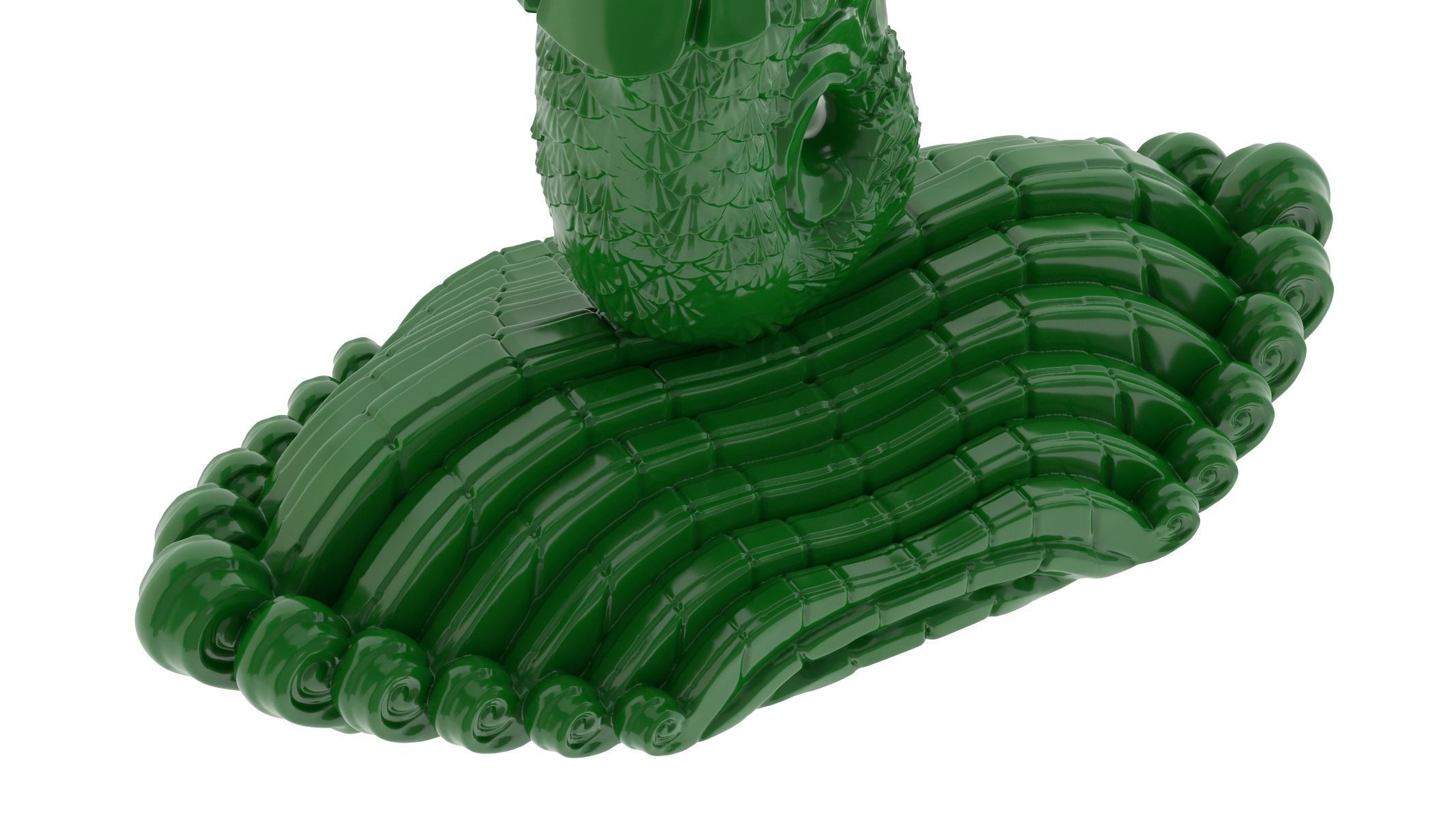 Merlion Statue 3D Print 3D print model_9