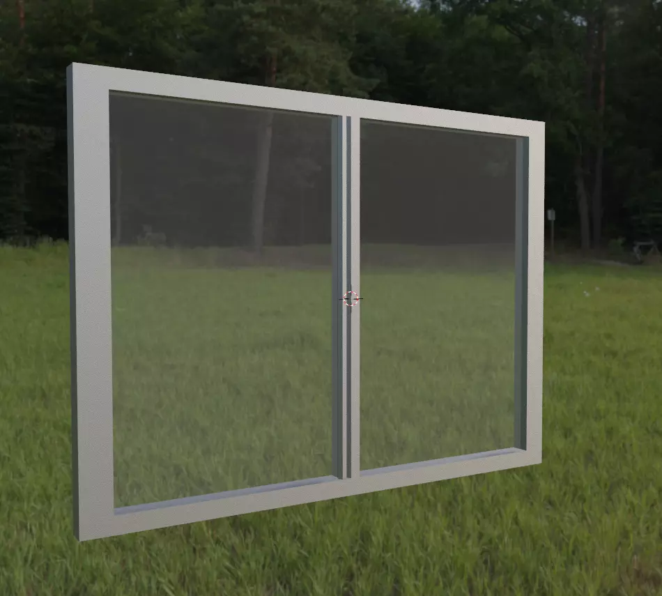 Simple Window 3D model | CGTrader