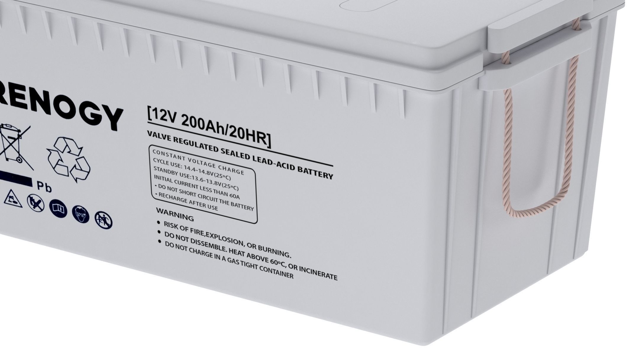 Solar Energy Stogare Battery 3D model_8