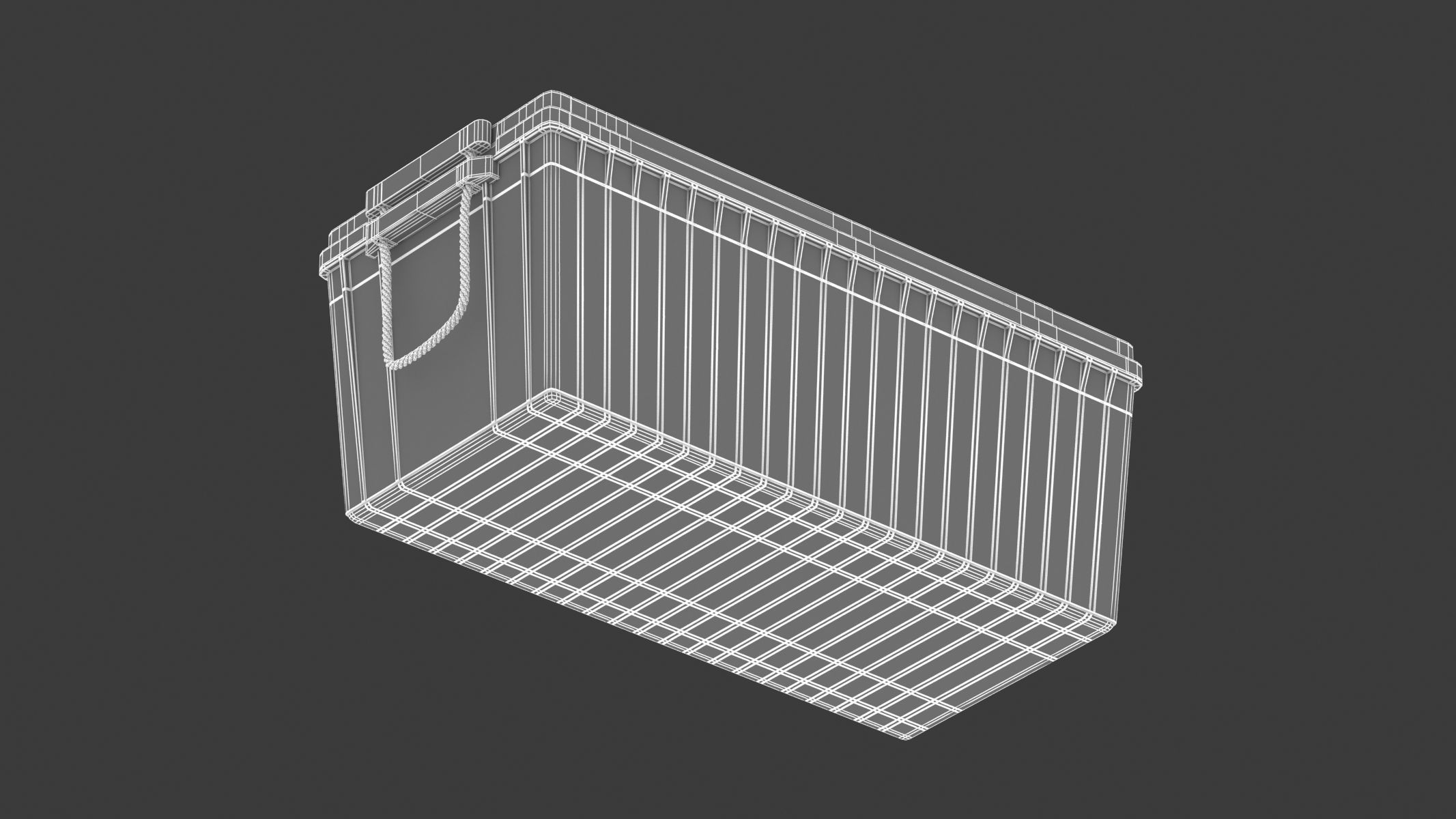 Solar Energy Stogare Battery 3D model_14