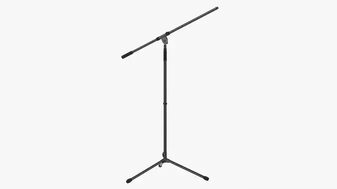 Microphone stand tripod  3D model