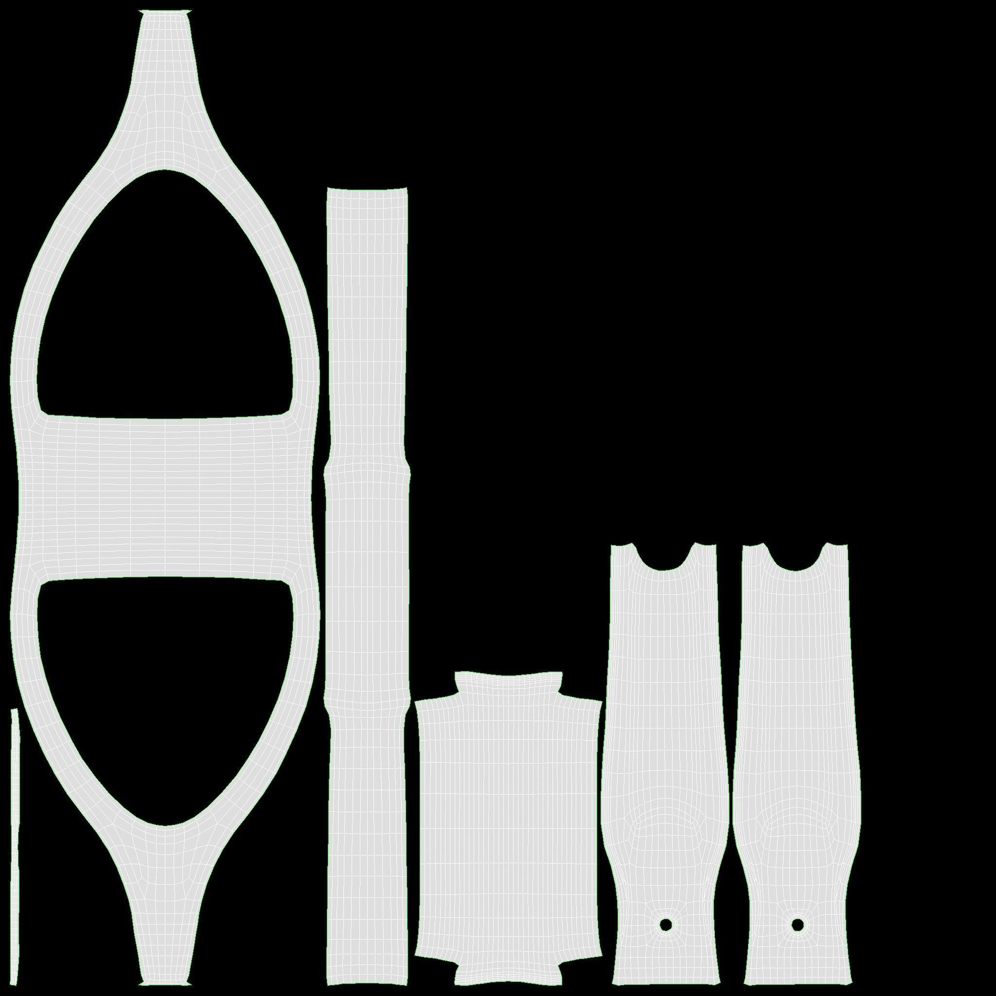 Camping shovel mini 3D model_14