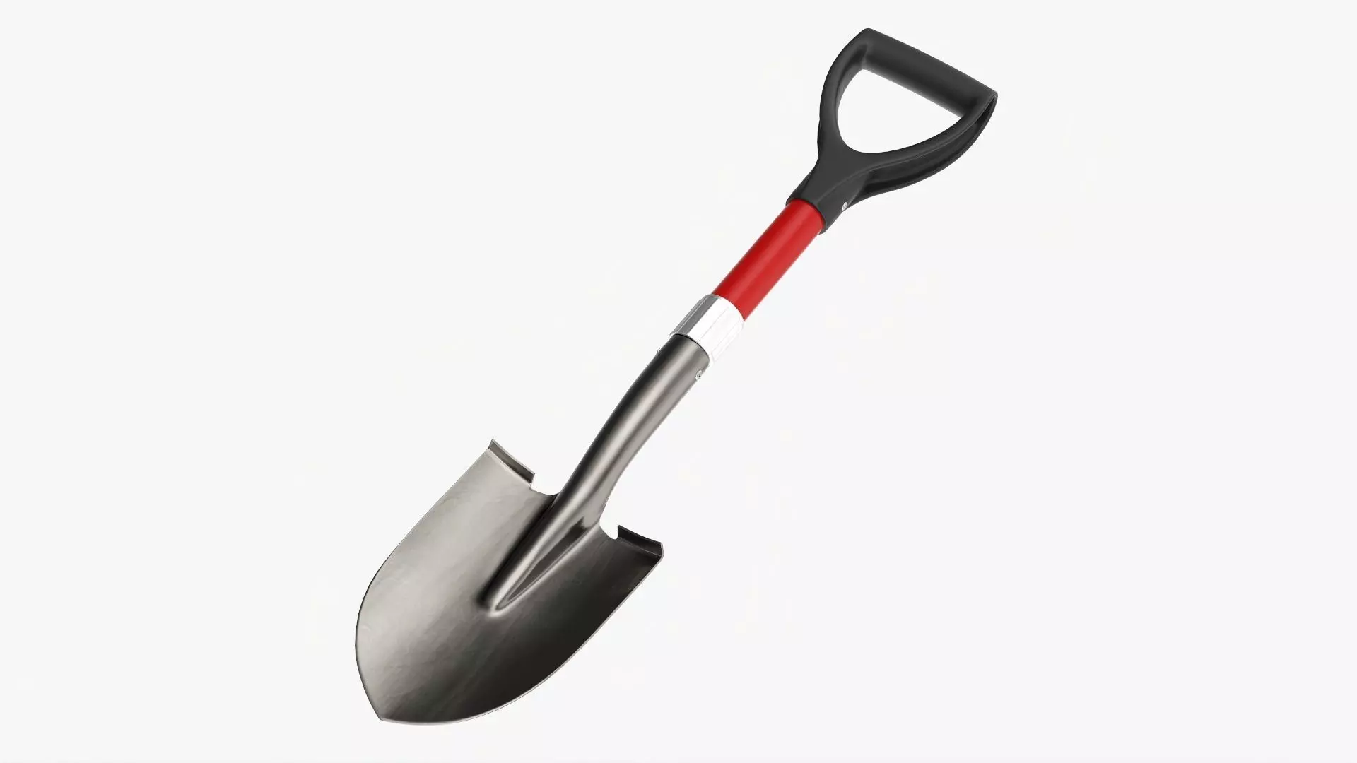 Camping shovel mini 3D model_0