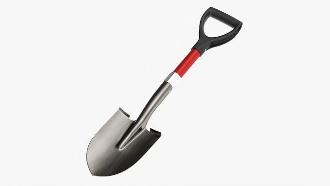 Camping shovel mini 3D model
