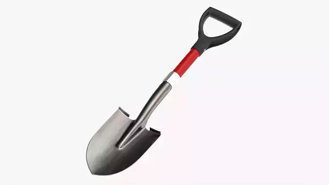 Camping shovel mini 3D model