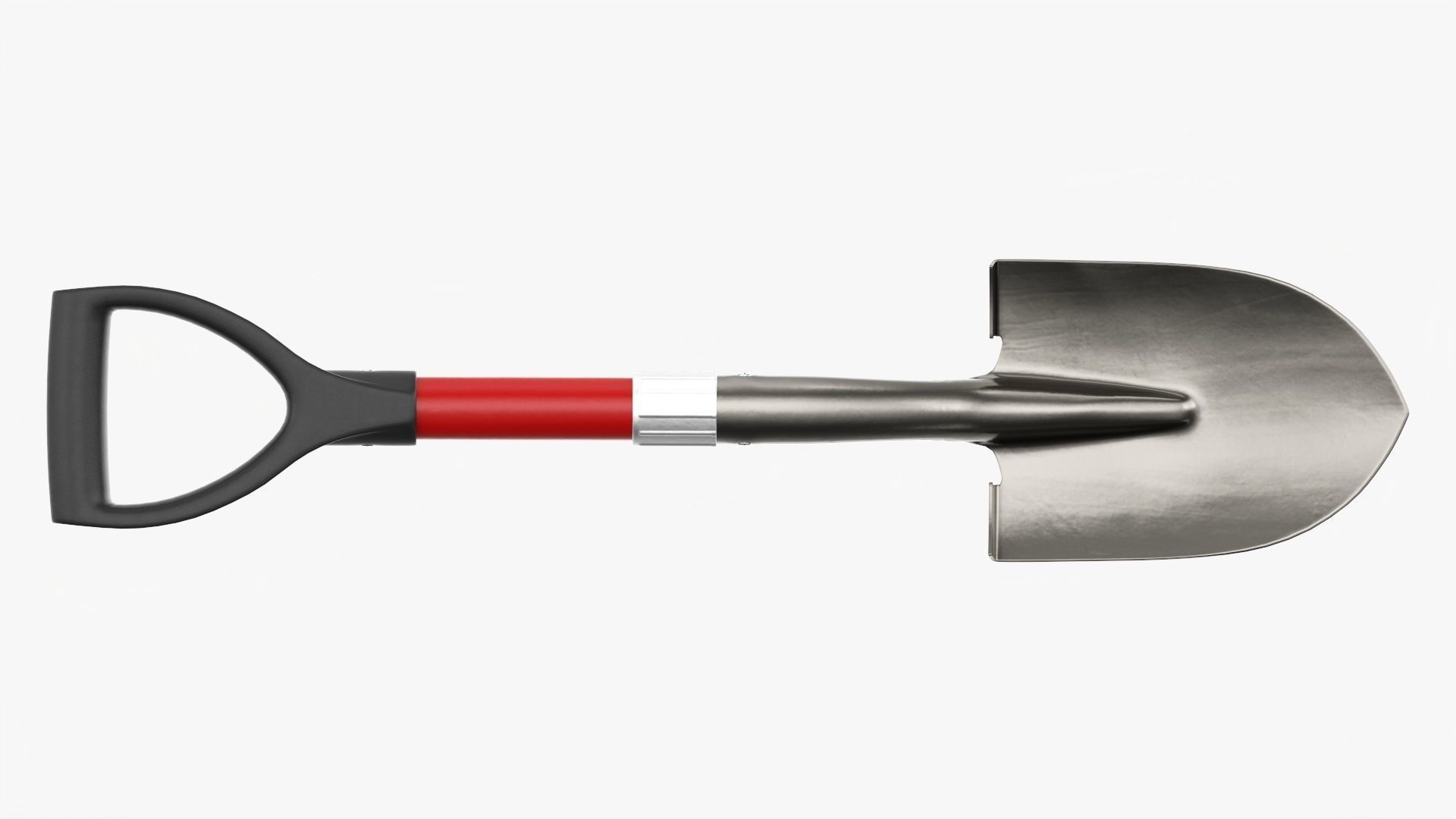 Camping shovel mini 3D model_5