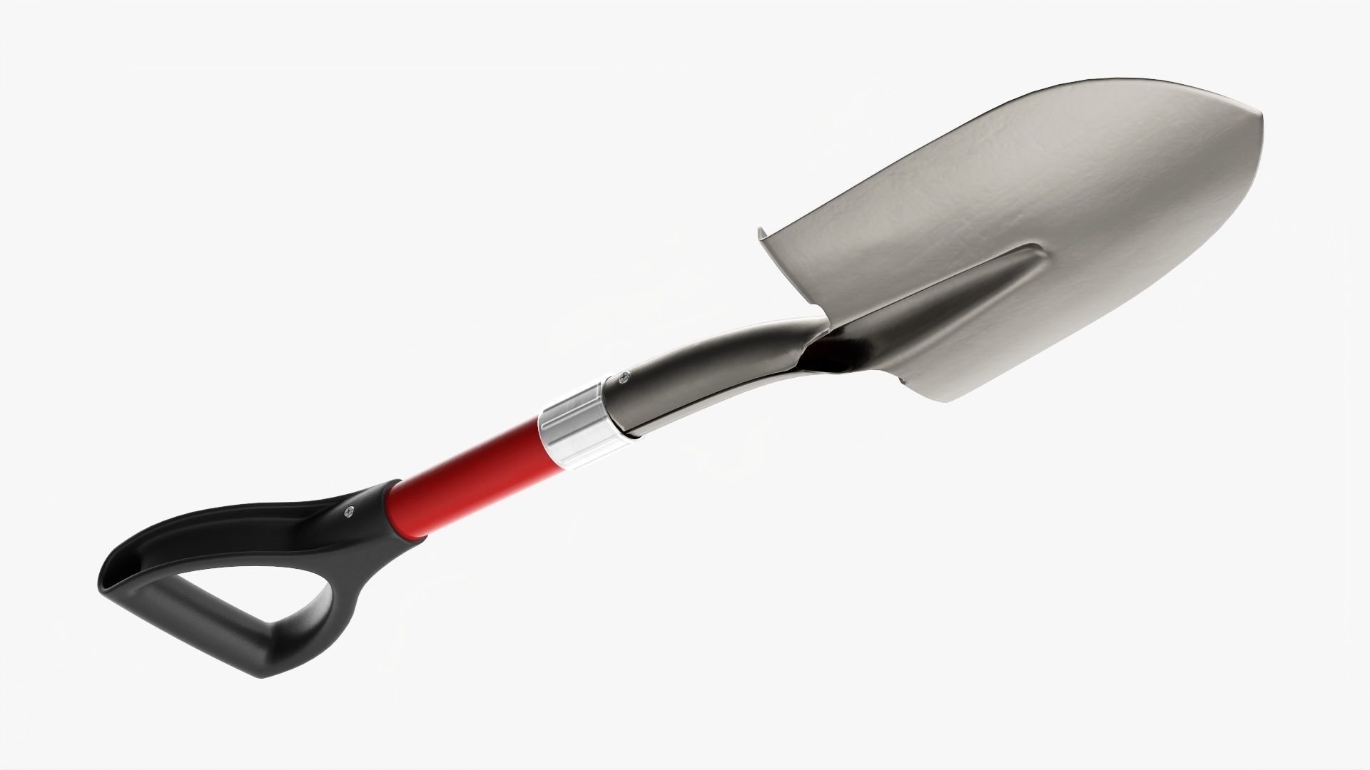 Camping shovel mini 3D model_2