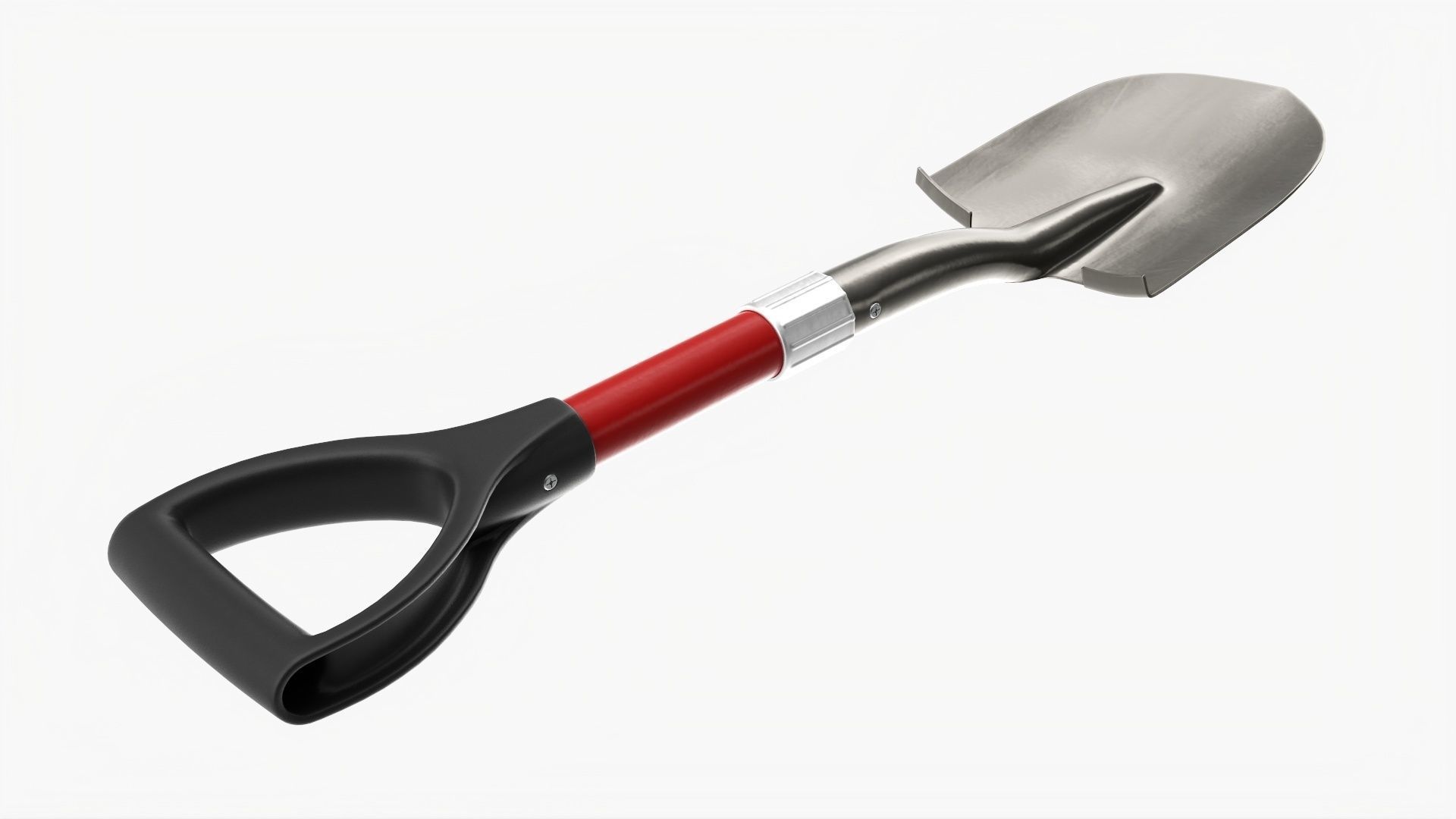 Camping shovel mini 3D model_1