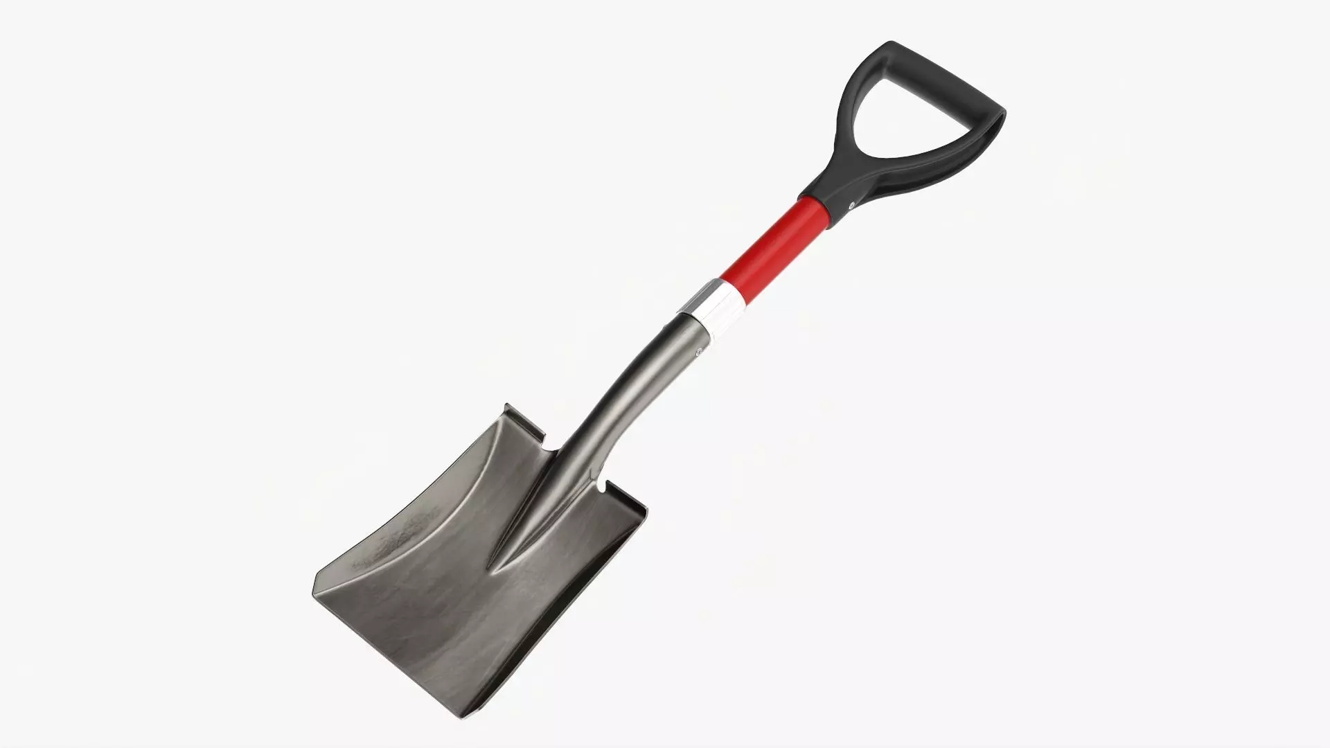 Shovel square head mini  3D model_0