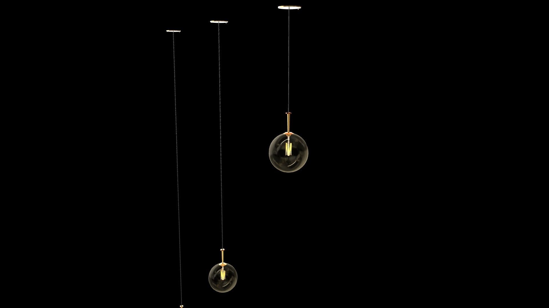 Light Burb from Parasite Movie Low-poly 3D model_1