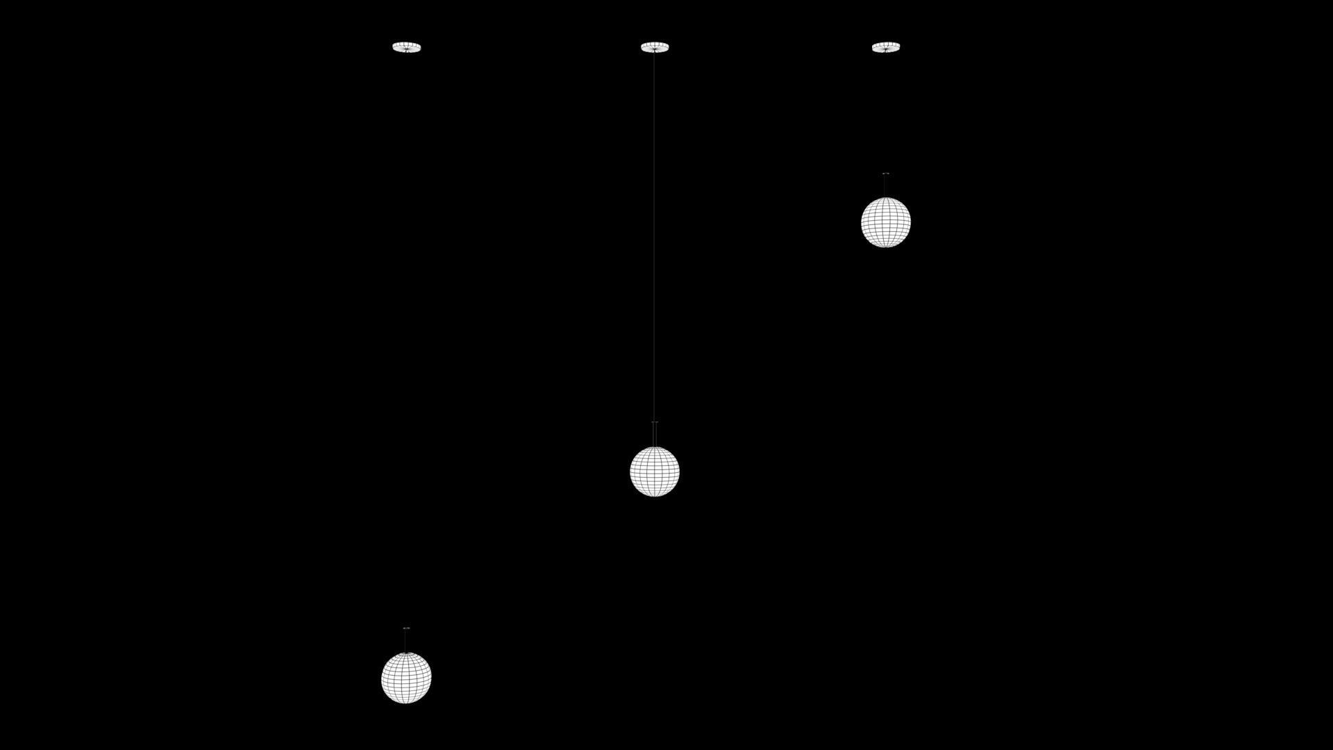 Light Burb from Parasite Movie Low-poly 3D model_4