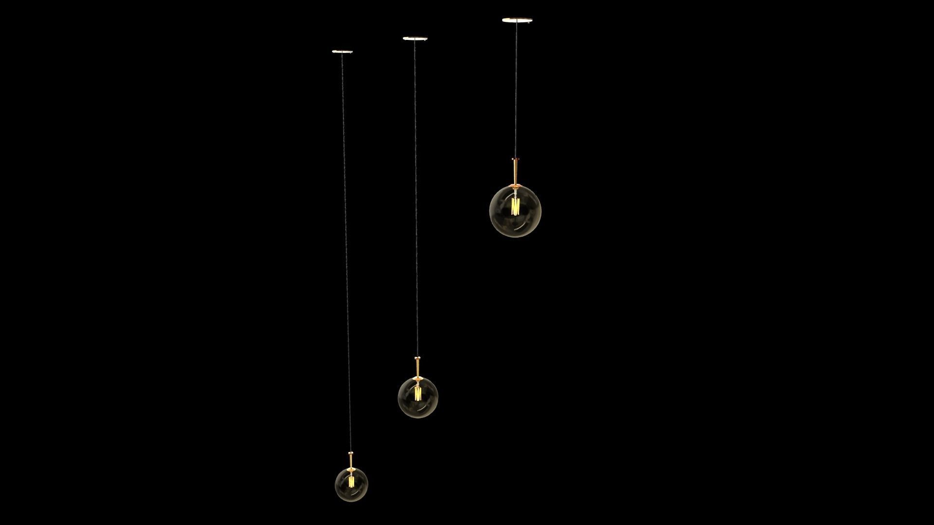 Light Burb from Parasite Movie Low-poly 3D model_2