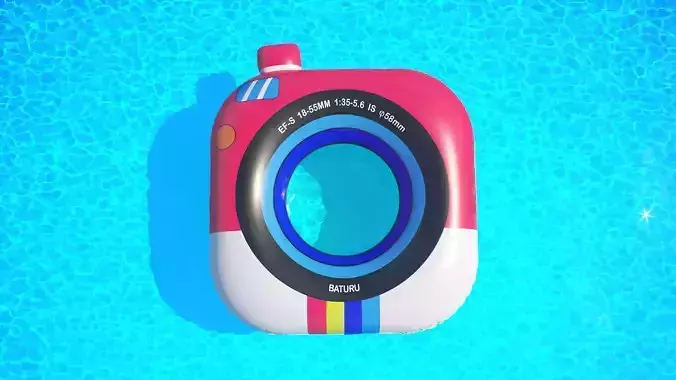Baturu Stylish Poolfloat 3D model