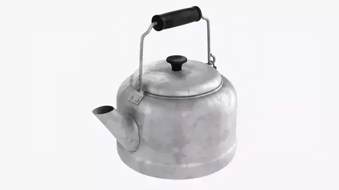 Metal kettle old