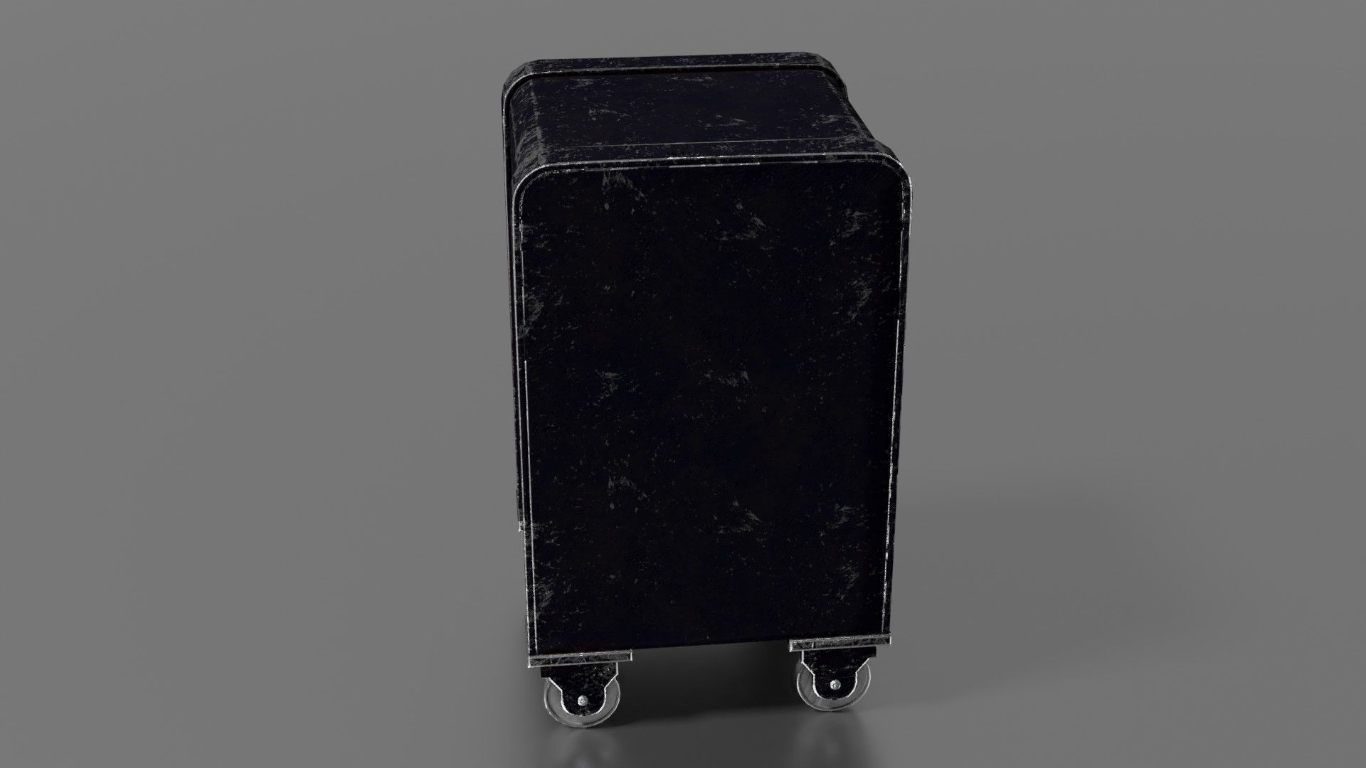 Old safe Low-poly 3D model_44
