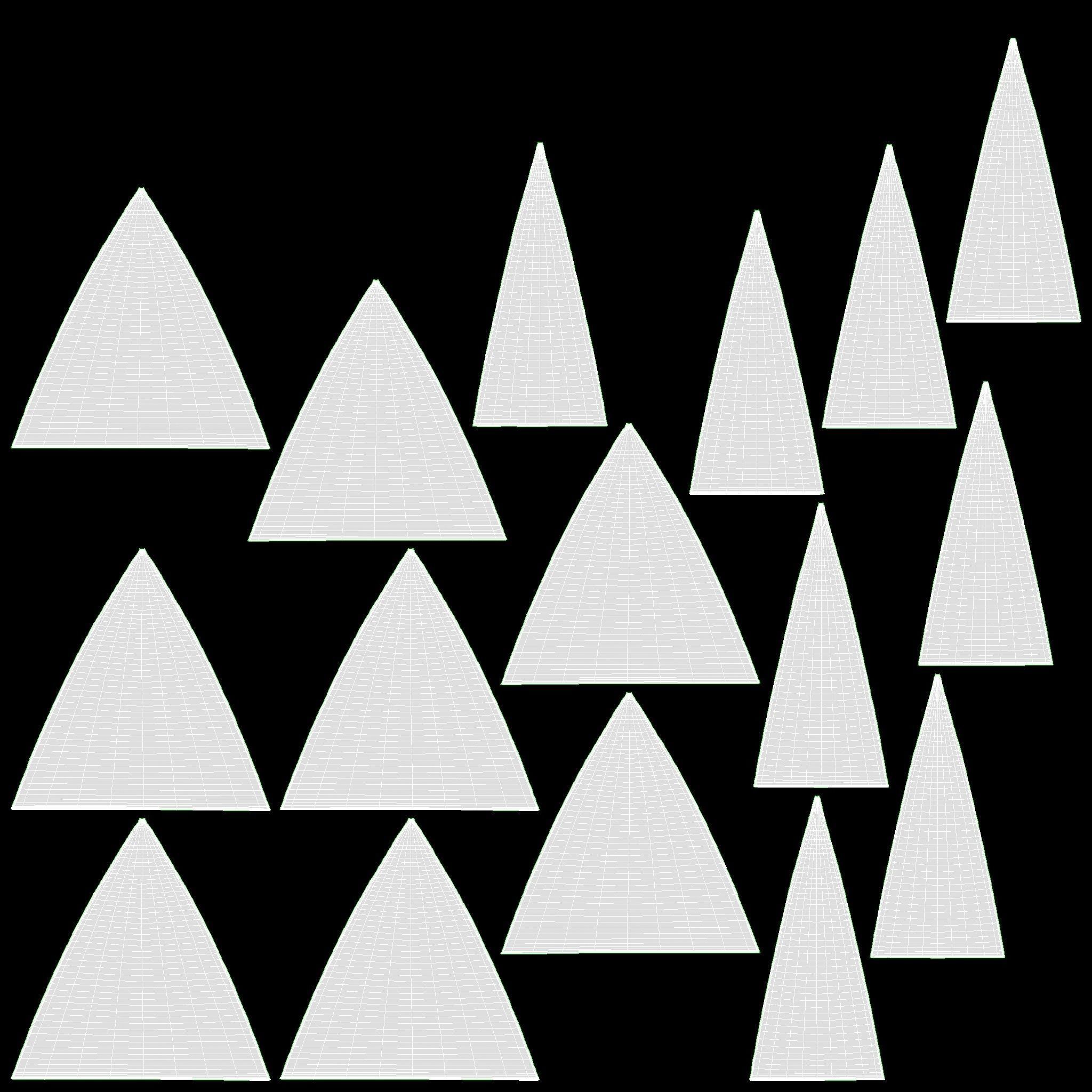 Umbrella rectangular automatic 3D model_17