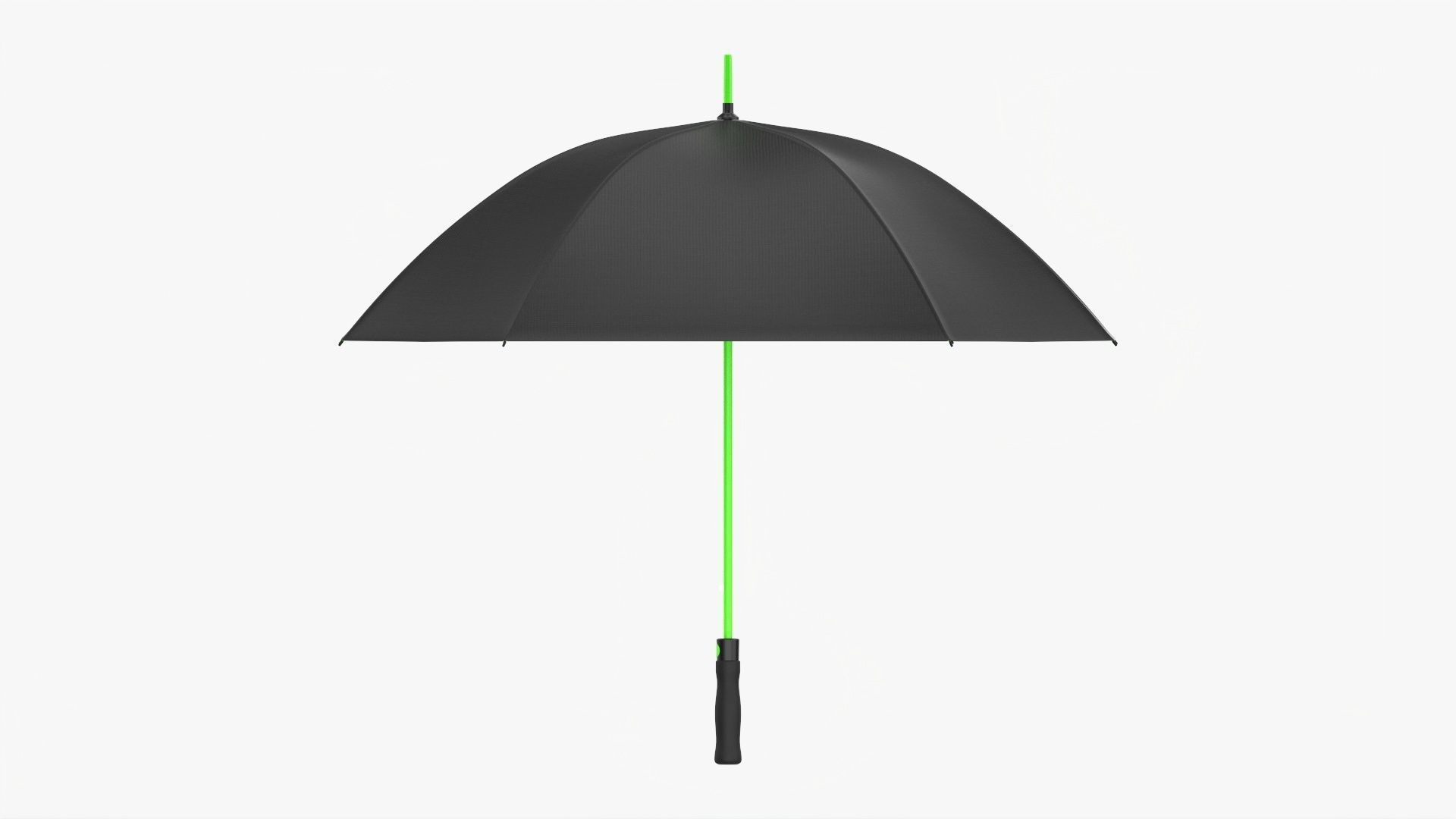 Umbrella rectangular automatic 3D model_1
