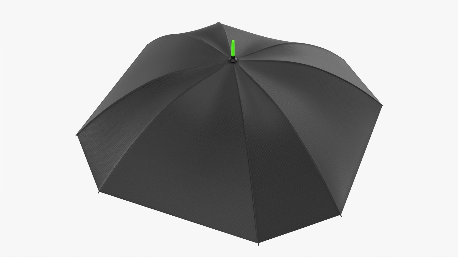 Umbrella rectangular automatic 3D model_3