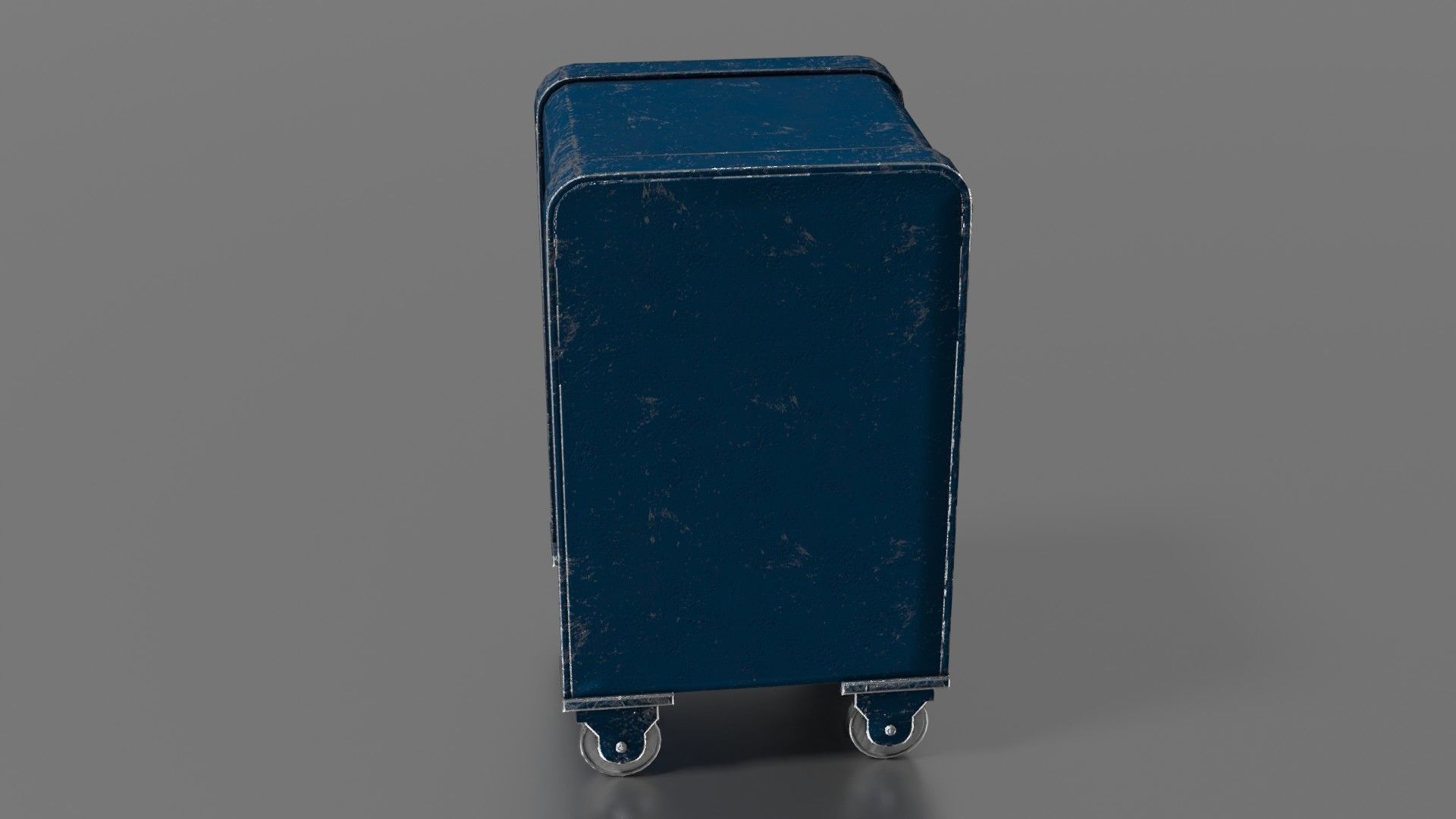 Old safe Low-poly 3D model_44