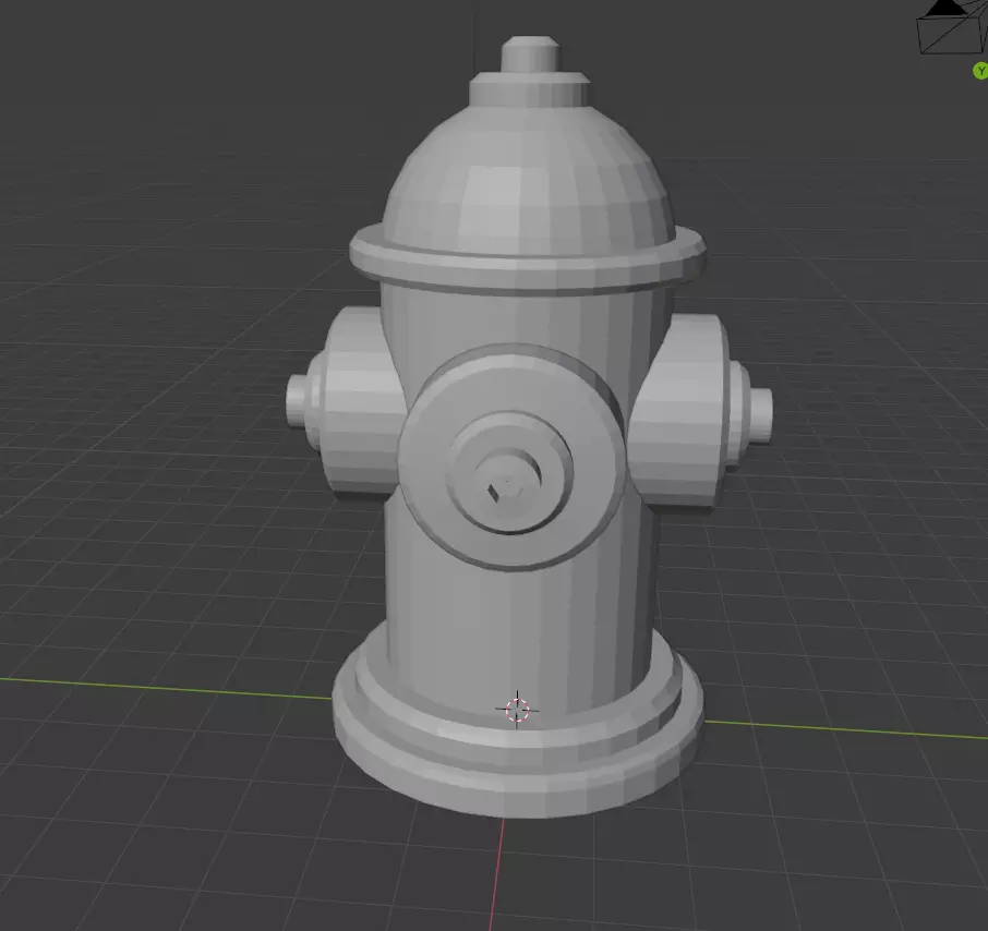 Fire Hydrant Free 3D model
