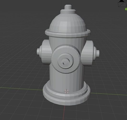 Fire Hydrant Free 3D model
