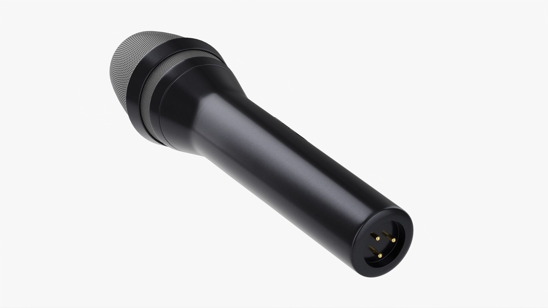 Vocal microphone 01 3D model_1