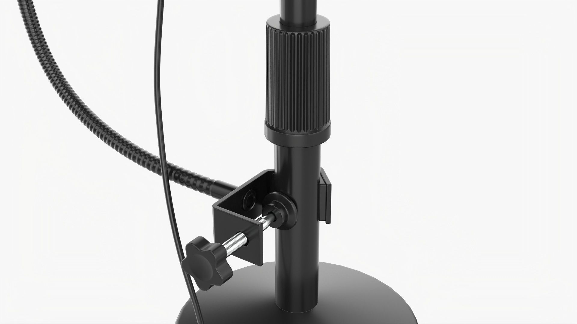 Microphone with stand cardioid  USB 3D model_7