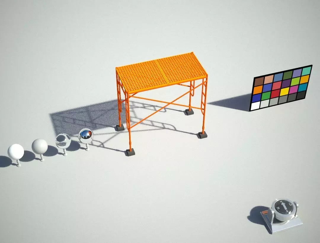 Crash Decking Low-poly 3D model_0