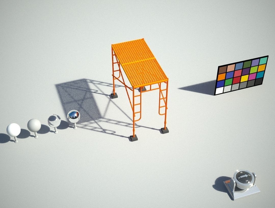 Crash Decking Low-poly 3D model_1
