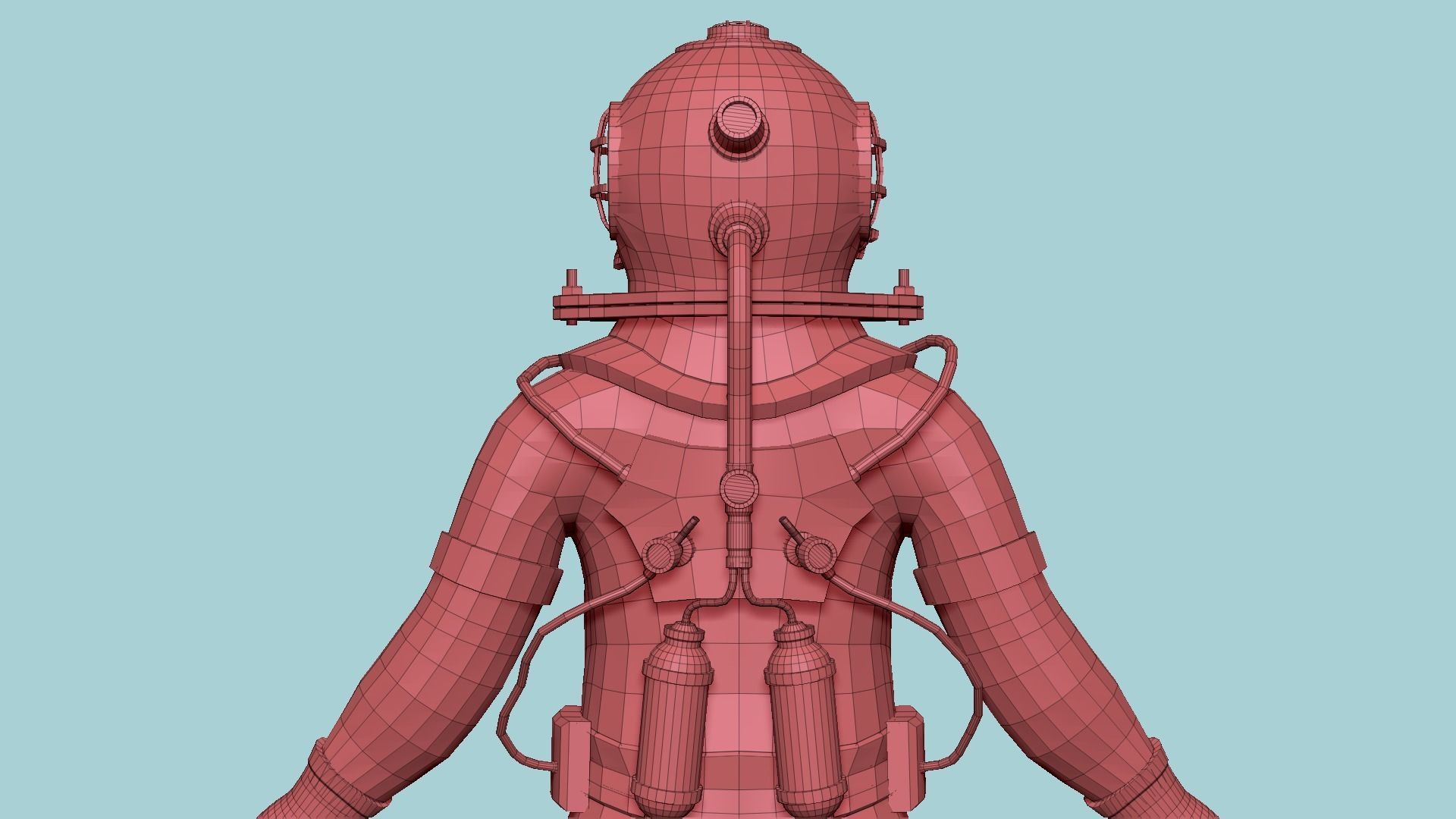 04 Diving Suits Collection - Cartoon Character Design _12
