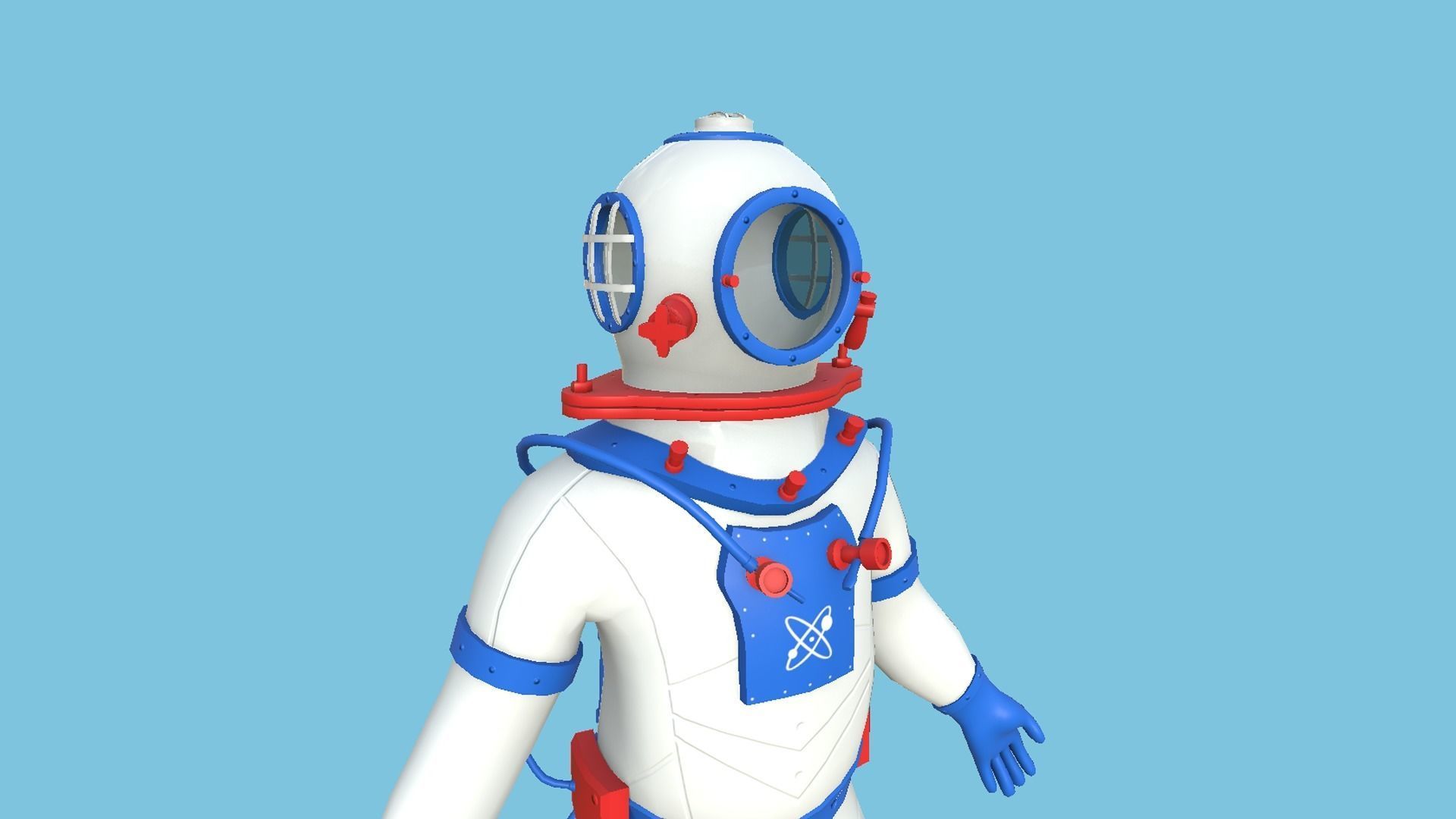 04 Diving Suits Collection - Cartoon Character Design _30