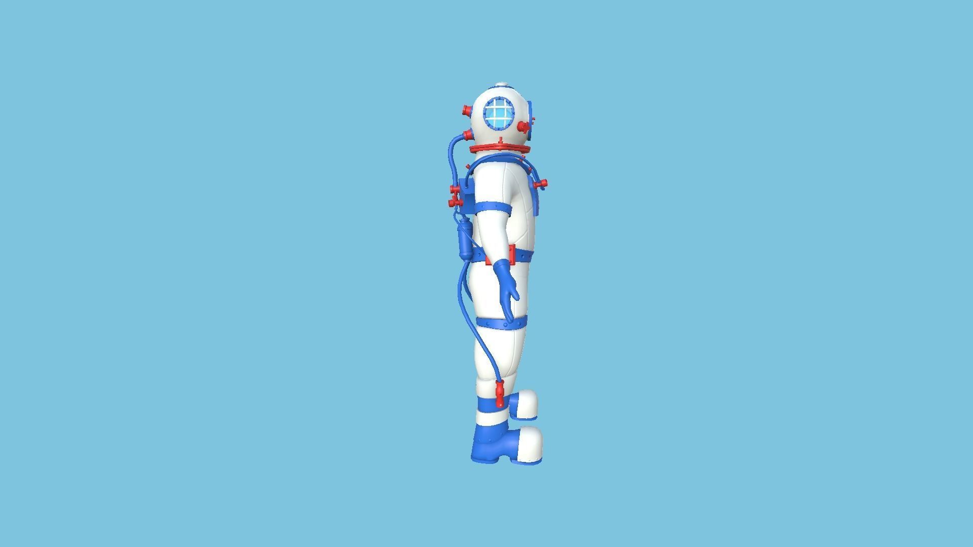 04 Diving Suits Collection - Cartoon Character Design _18