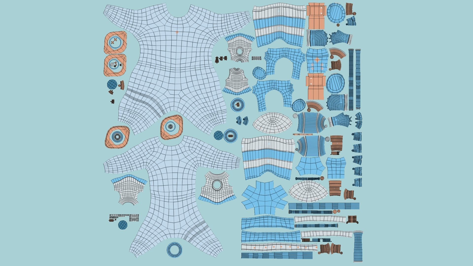 04 Diving Suits Collection - Cartoon Character Design _34