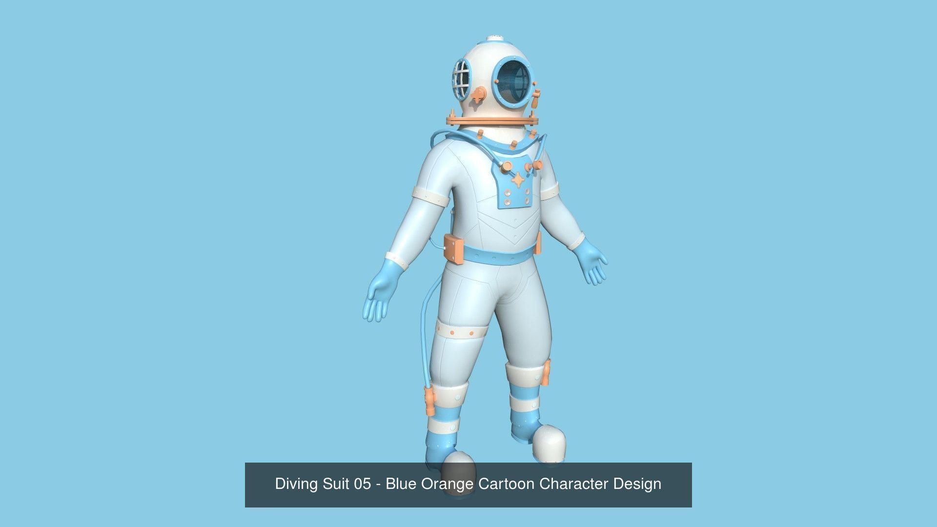 04 Diving Suits Collection - Cartoon Character Design _1