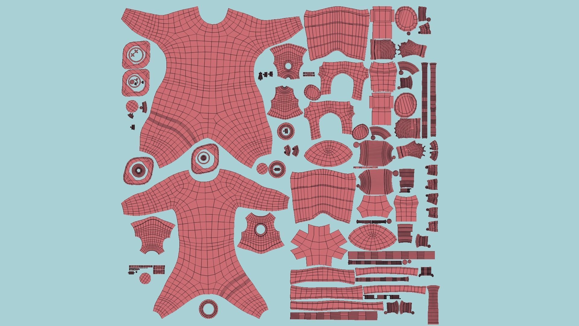 04 Diving Suits Collection - Cartoon Character Design _13