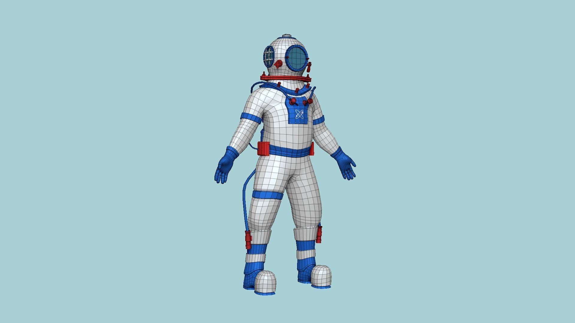 04 Diving Suits Collection - Cartoon Character Design _37
