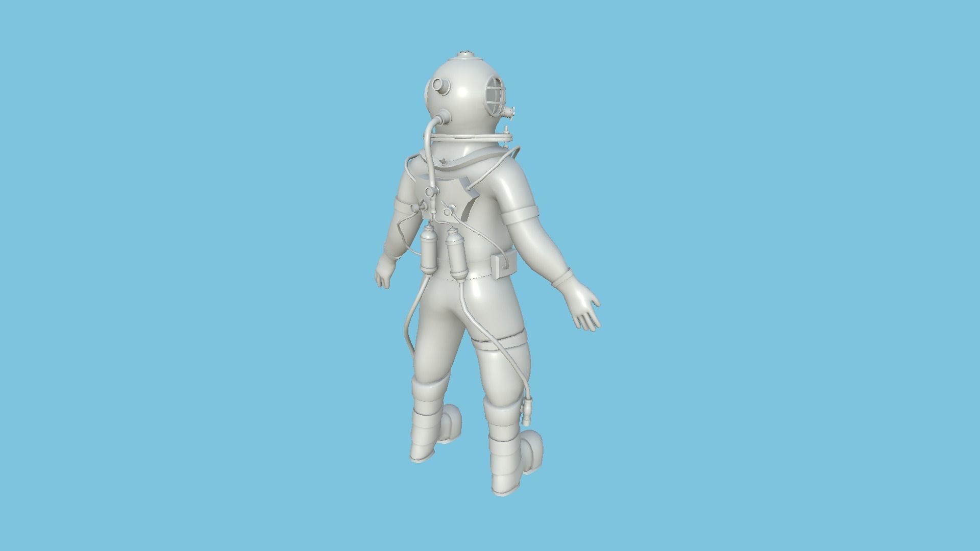 04 Diving Suits Collection - Cartoon Character Design _8