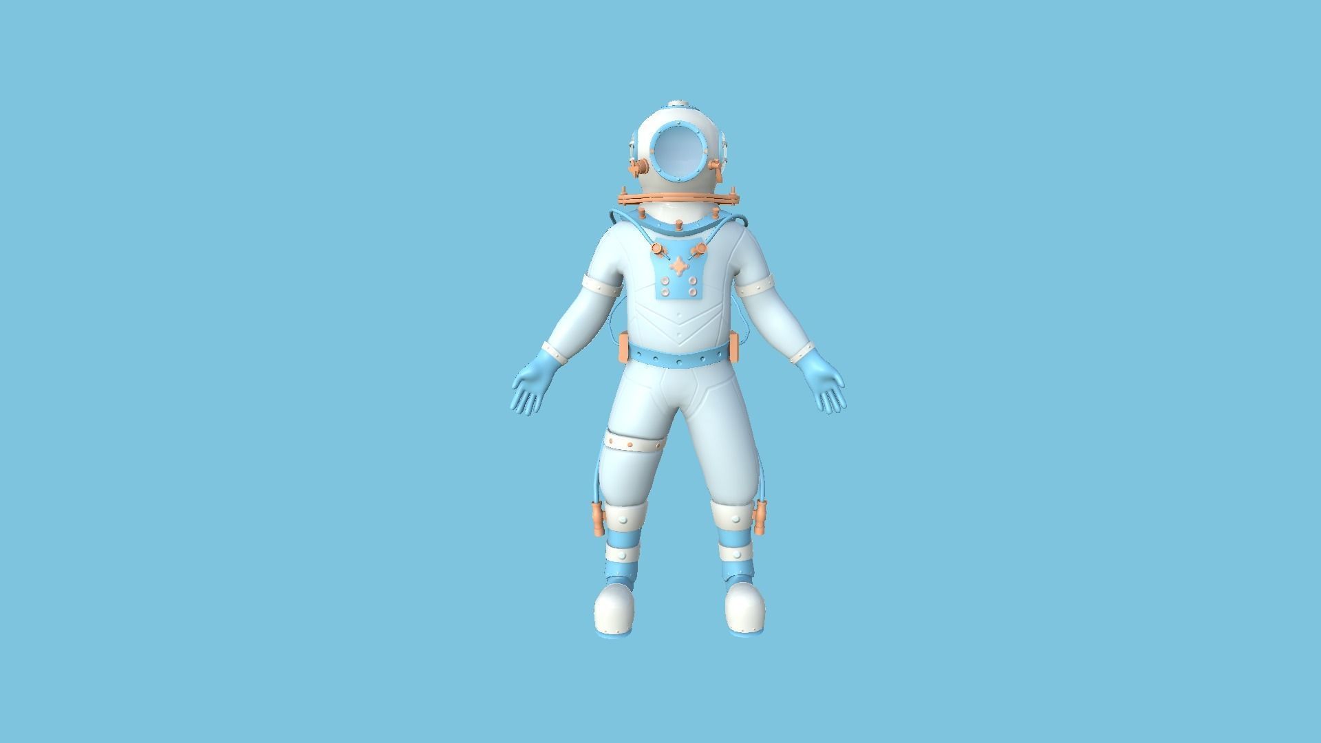 04 Diving Suits Collection - Cartoon Character Design _15