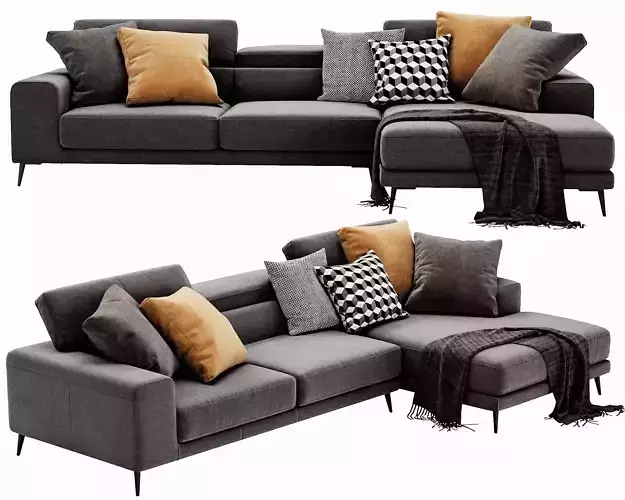 Ditre Italia Anderson Chaise Lounge